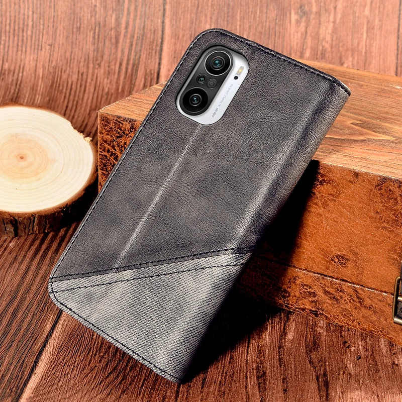 flip case for redmi k40 pro book leather case shockproof bumper flip case for xiaomi poco f3 cover free global shipping