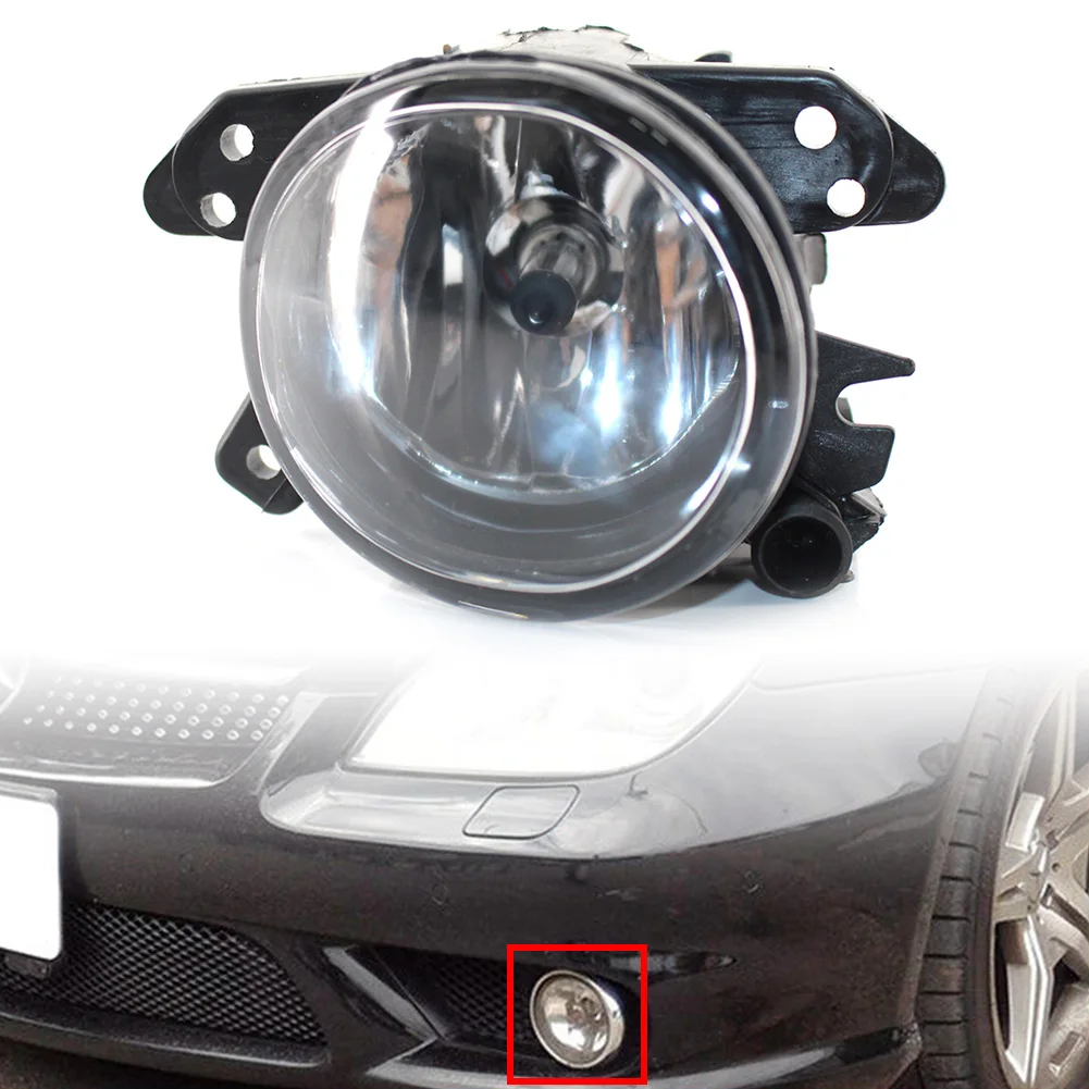 

W219 Car Front Left Fog Light Lamp w/ Bulb For Mercedes Benz C250 C300 C350 CL550 CL600 GLK350 GL ML 350 450 550 etc.