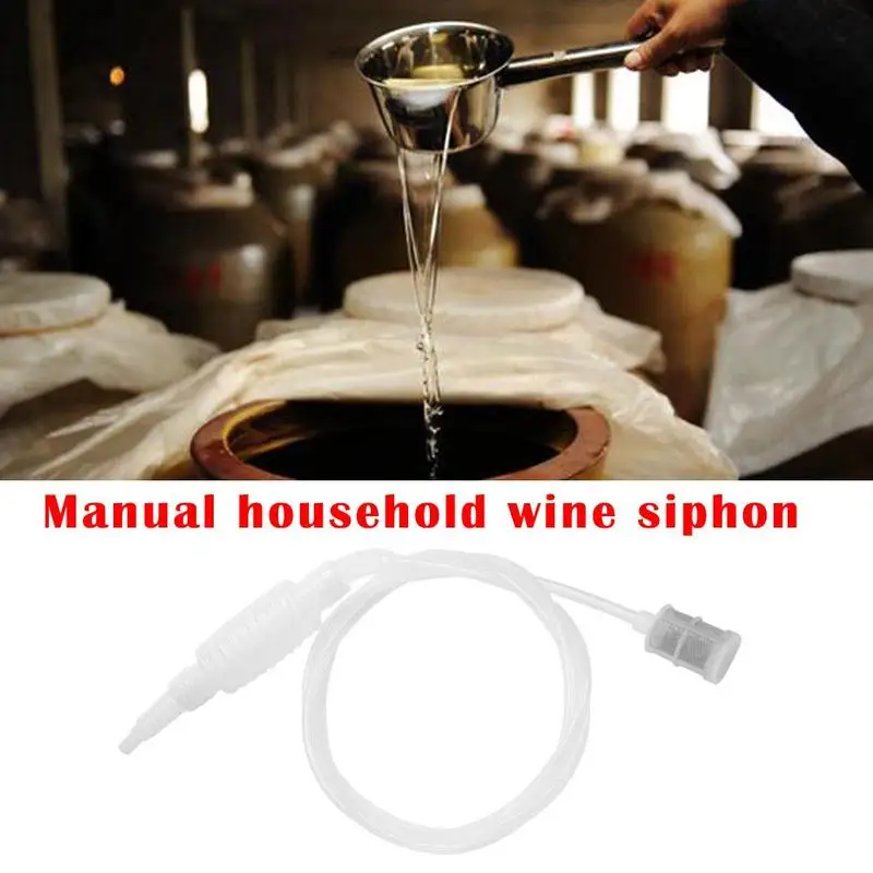 

Kitchen Wine Home Brew Siphon Filter Tube Pipe Hose Filter Siphon High Tool Efficiency Wine Tool Brewing Beer S2C8