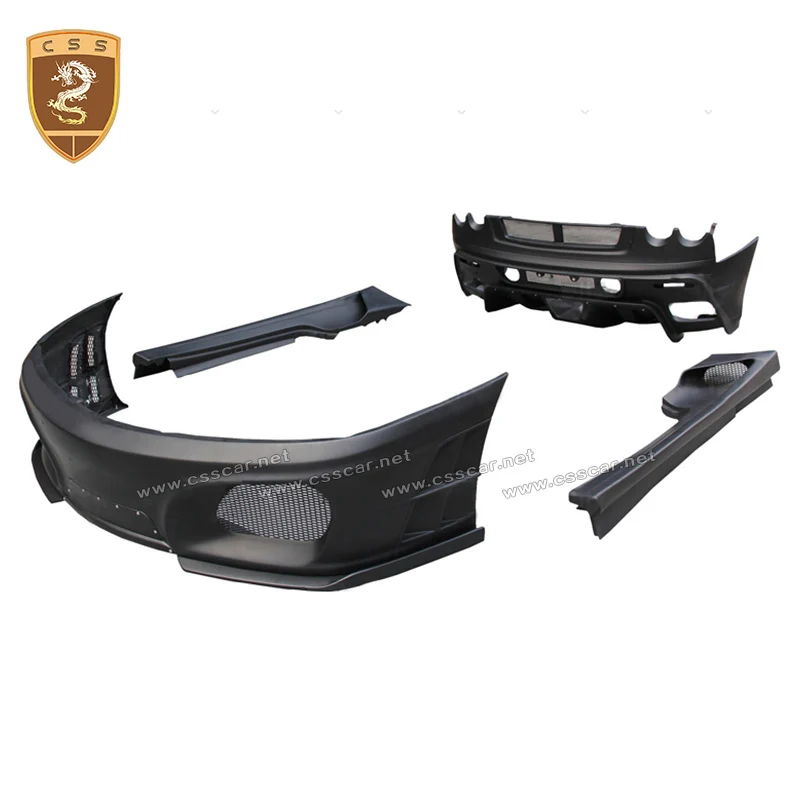 Передний Задний бампер боковая юбка из стеклопластика комплект кузова для