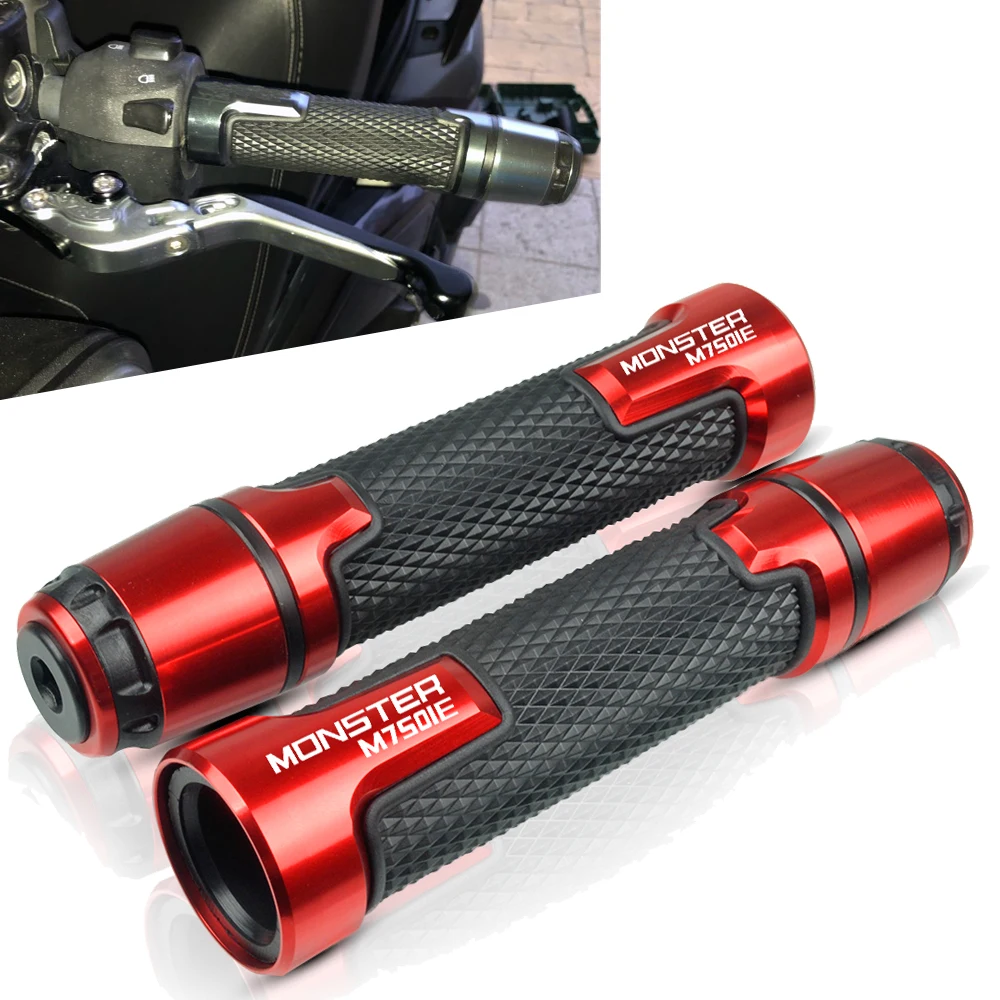 Для Ducati monster M750IE ST2 m 400 600 620 750 919 900 ss M900 7/8 ''мотоциклетные колпачки для руля/ручки