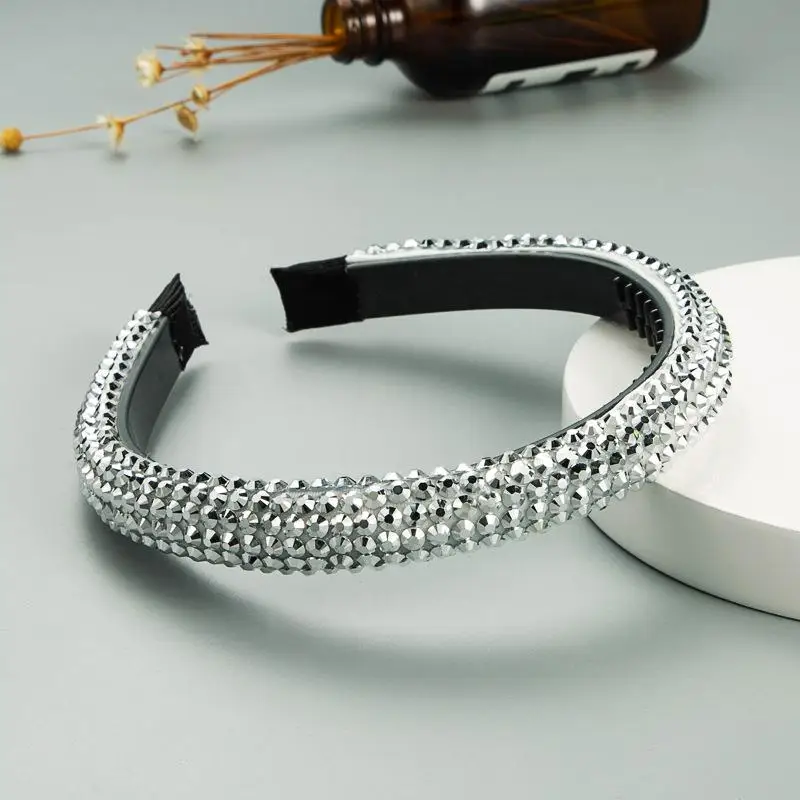 

Full Elegant Sparkly Hairbands for Women Padded Handmade Sponge Headbands