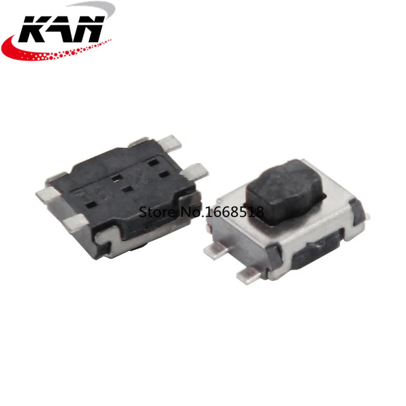 

1000 шт. поставка plum ручка в форме цветка кнопочный сенсорный переключатель 3*4*2,0 мм с плоским носком чип четыре ноги черепаха высокая температура микропереключатель