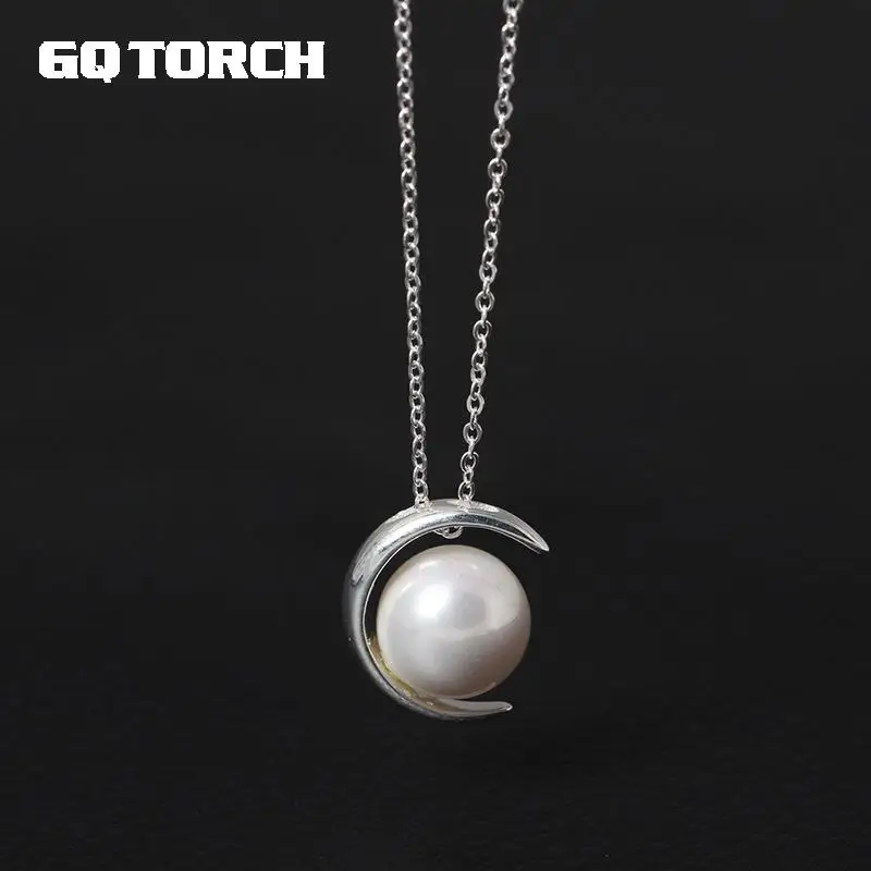 Ожерелье-чокер женское из серебра 925 пробы с пресноводным жемчугом | Украшения и