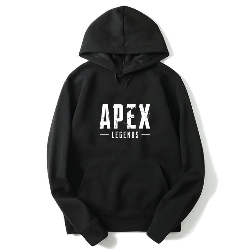 Горячая игра мужские повседневные толстовки с капюшоном Белый Apex Legends толстовка