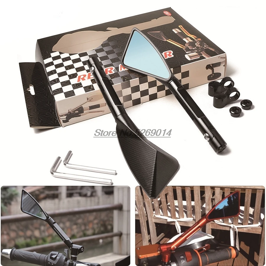 

CNC Machining Process Aluminum Motorcycle Mirrors Side mirror for 150 Accessories Honda Cbr1000Rr Accessories Honda