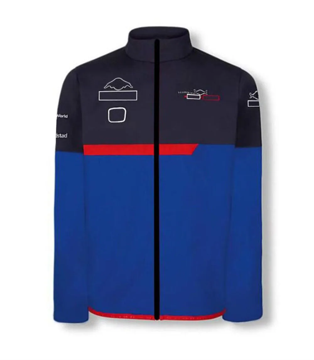 

2022F1 racing jacket new autumn and winter team zipper sweater with the same customization