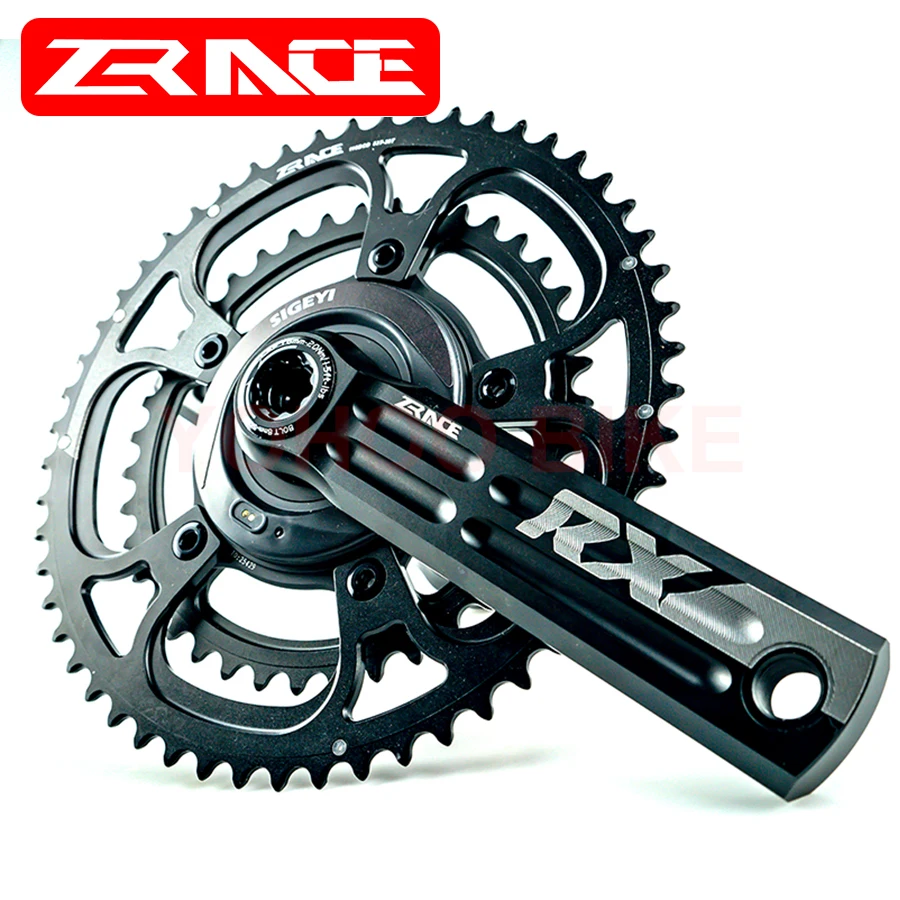 

ZRAC SIGEYI BIKE RX POWER METER CRANKSET BICYCLE 2x10/11/12 SPEED CHAINSET POWER CRANK DUB BOTTOM BRACKER BB92