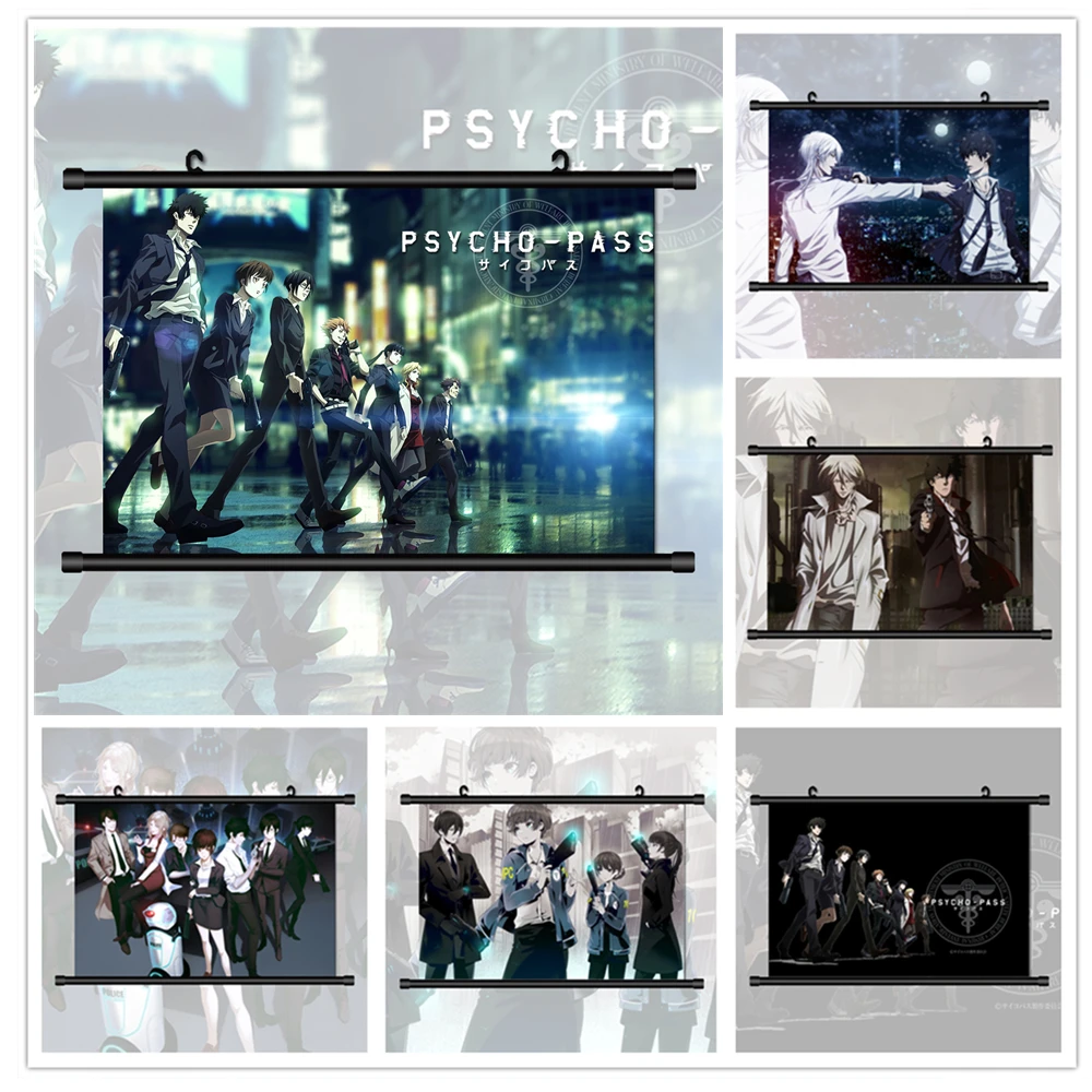 

Psycho-Pass Anime Manga HD Print Wall Poster Scroll