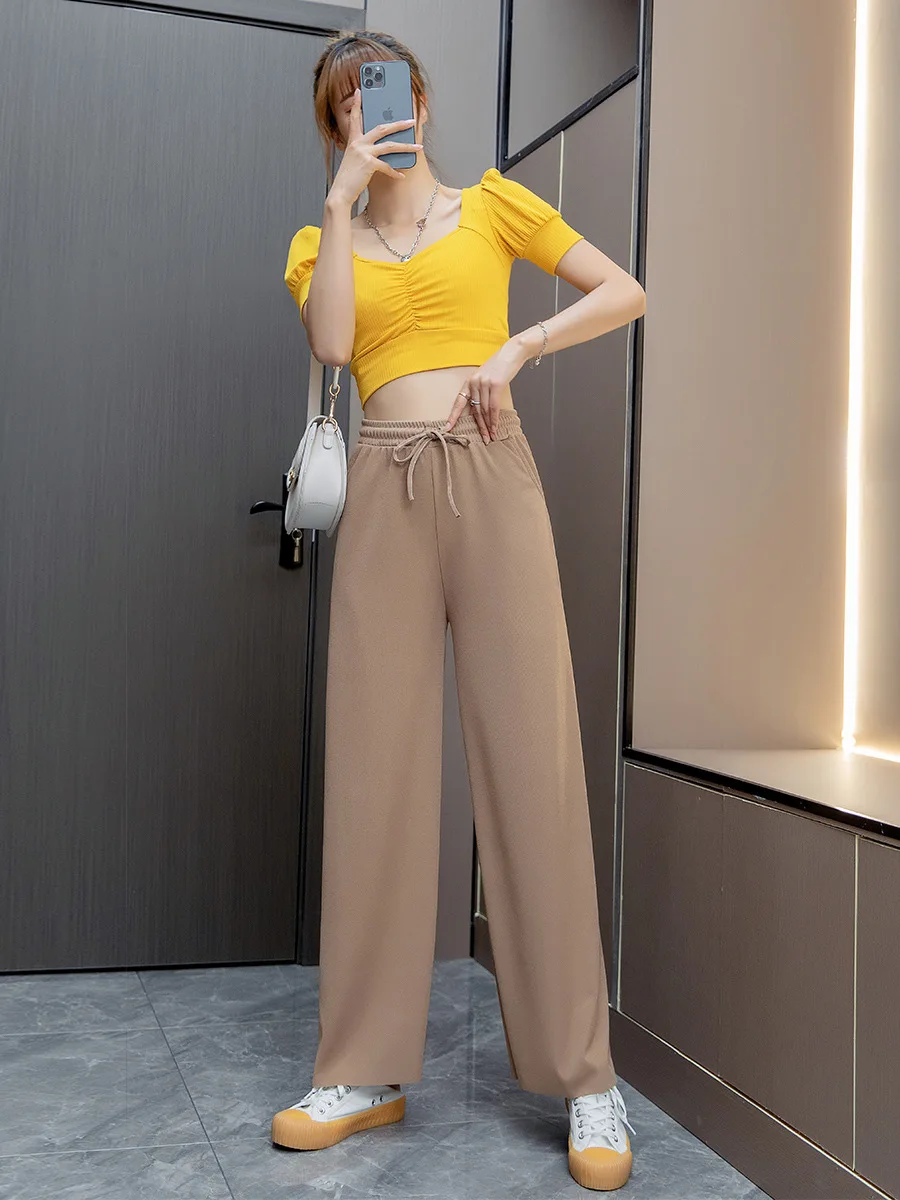 

2021 New Thin, high pants women trousers women woman pants xu202113