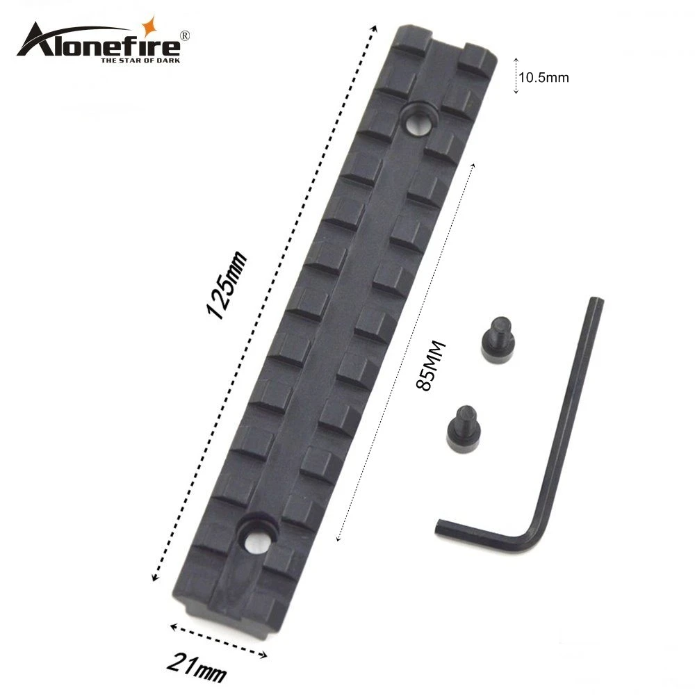 Alonefire D0024 тактические Спортивные Пикатинни Вивер рейка крепление винты гаечный