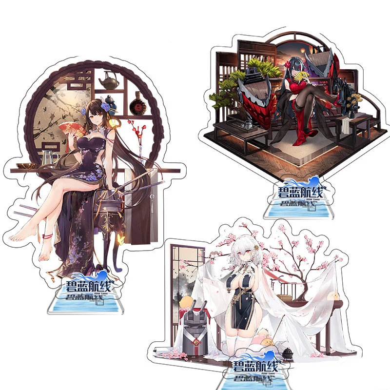 

Anime Stand Azur Lane HMS Sirius IJN Hiei HMS Formidable Acrylic Figure Display many options 15cm