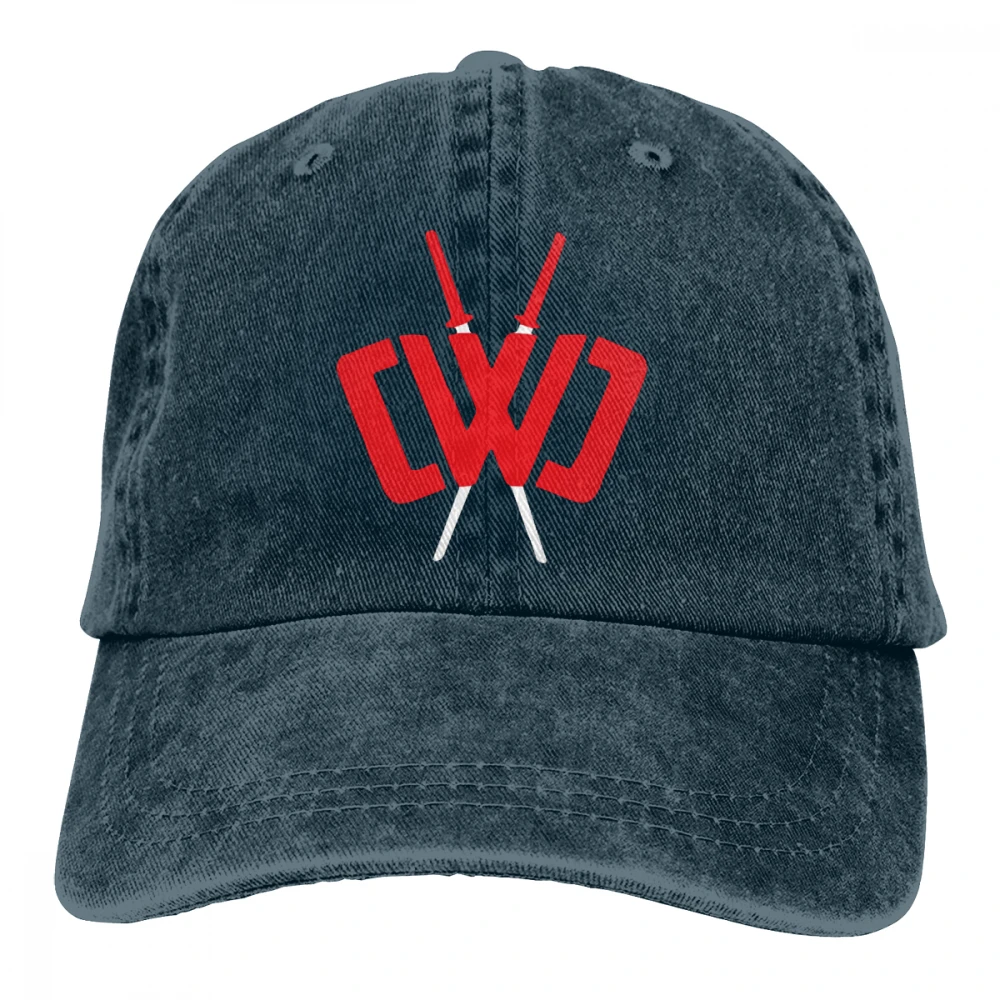 CWC Чад дикая глина Casquette черный унисекс Мужские Женские джинсовые бейсболка с