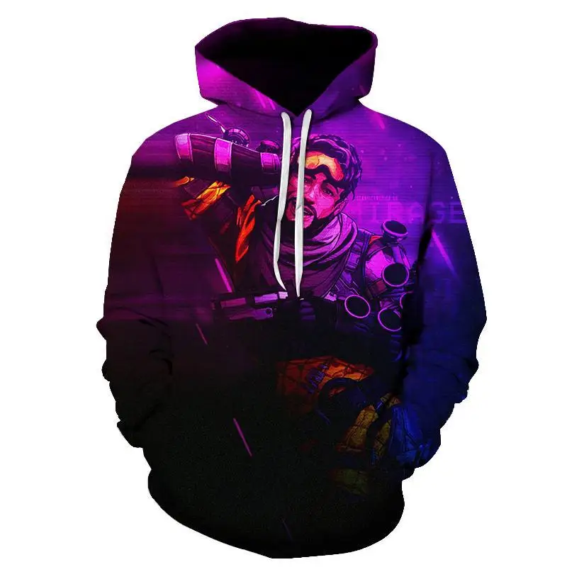 Apex legend Мужская/Женская толстовка с 3D пуловером Мужская и Женская Повседневная Толстовка с капюшоном осенняя и зимняя модная повседневная куртка