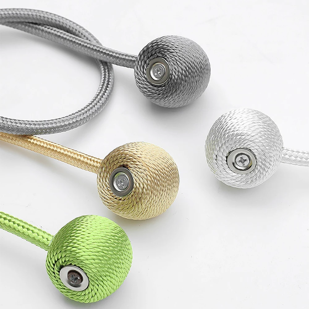 2 шт. занавес ремень пряжка с магнитом галстук шнурок веревка магнит декоративный