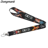 pc222 anime cool lanyards id badge holder id card pass mobile phone straps badge key holder keychain