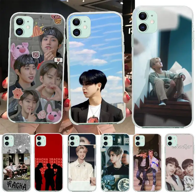 

Stray Kids 3RACHA Phone Case Phone Case For iPhone 6 7 8 Plus 11 12 ProMax X XR XS SE Max Transparent Cover