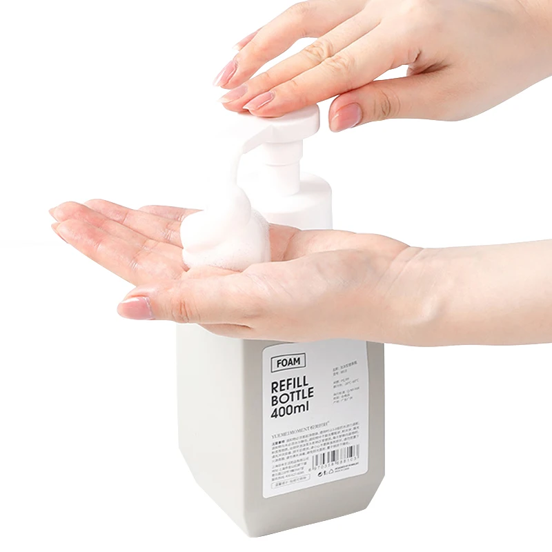 Пенящаяся бутылка пенопласт мыло диспенсер муссы жидкая пена сделать бутылки