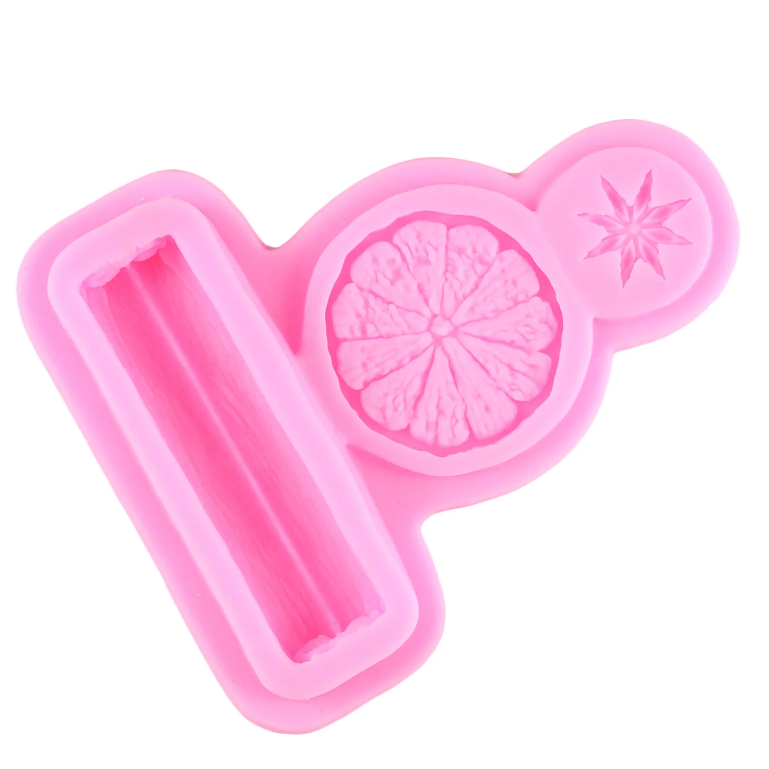 Силиконовые формы для выпечки леденцов аниса корицы лимона|Пресс глины| |