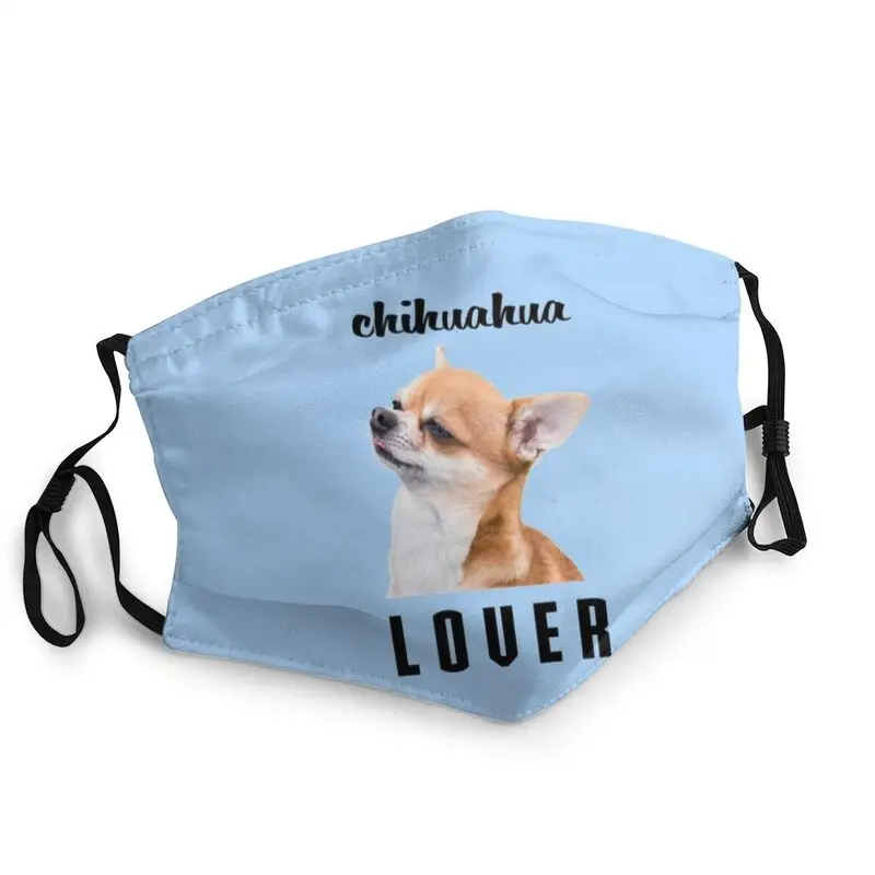 

Funny Things For Chihuahua Lovers Mouth Face Mask Washable Dog Mask Adult Dustproof Protection Respirator Mouth-Muffle