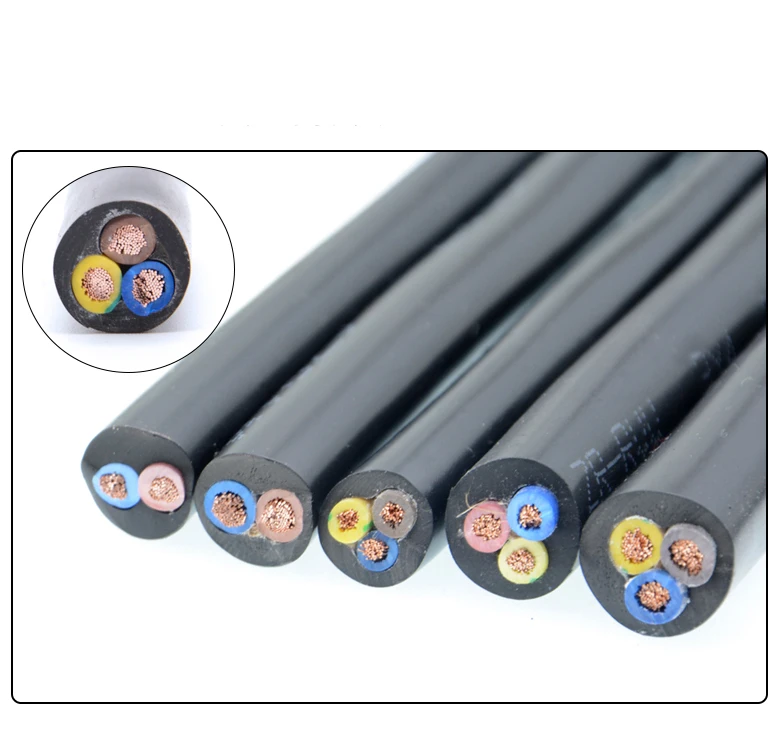 10M 0.5 0.75 1.5 2.5 Square 2 Core RVV Audio PVC cable Pure copper signal wire electrical cables | Обустройство дома