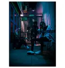 Чейз Atlantic Рок Музыкальная Группа звезды 2019 шелковая ткань фотография наклейка яркий