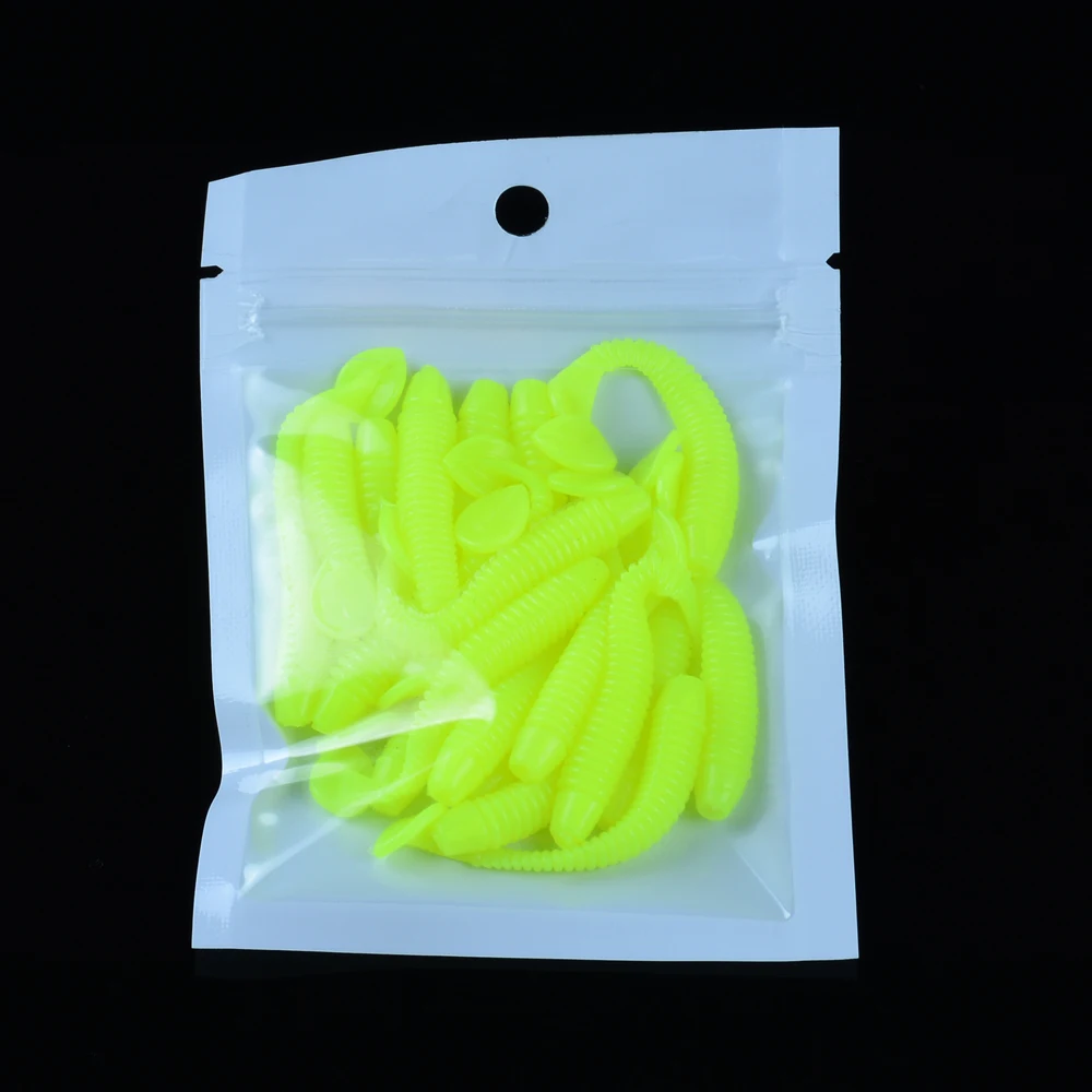 

20pc Easy Shiner Soft Lure 4.5cm 0.6g Swimbaits Silicone Vivid Fishing Lures Isca Artificial Bait Carp Fishing Ocean Fish Peach
