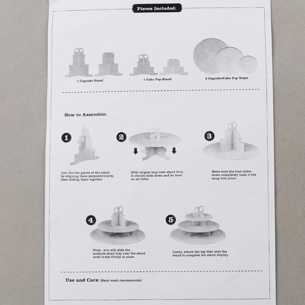 3 уровня вечерние украшения инструмент леденец отверстие аксессуары подставка