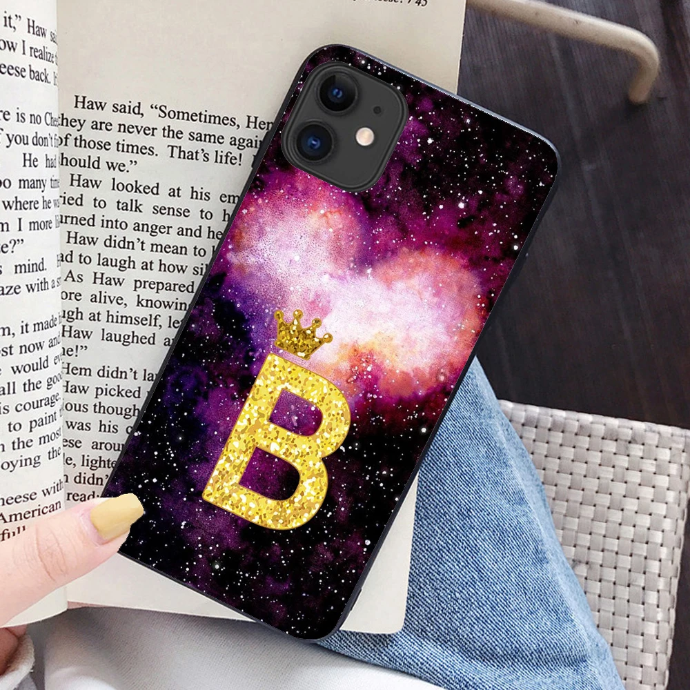 Индивидуальный дизайн DIY Имя пользовательское имя письмо монограмма черный