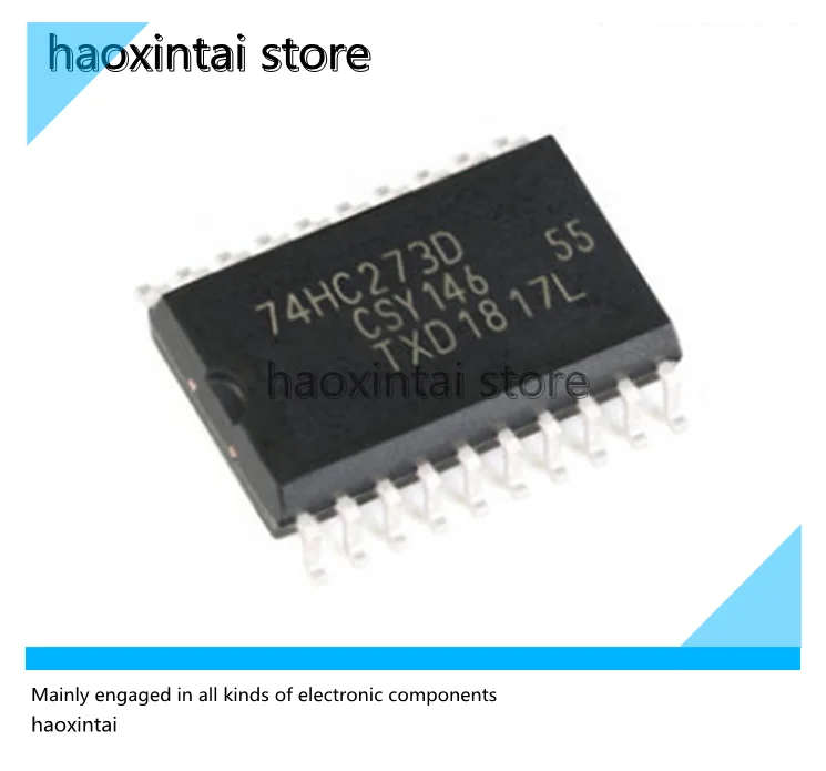 

Оригинальные аутентичные шлепанцы 74HC273D, 653 74HC273PW,118 SOIC-20 8-way D-типа с положительными краями с функцией сброса, 10 шт.