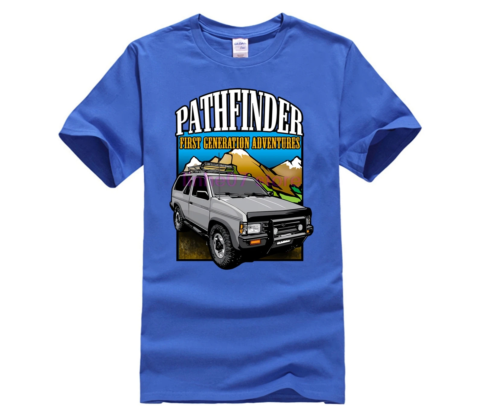 GILDAN +NISSAN PATHFINDER 1988 WD21 T-Shirt | Мужская одежда