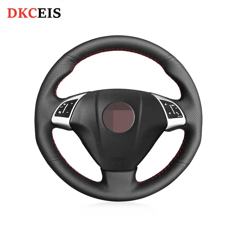 

Ручная строчка из мягкой черной натуральной кожи для автомобильных запчастей Fiat