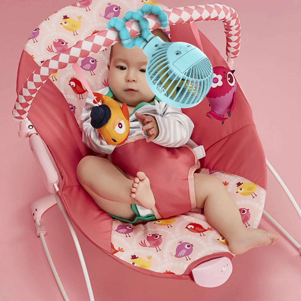 Летний кулер портативный вентилятор ручной USB перезаряжаемый Мини Складной для