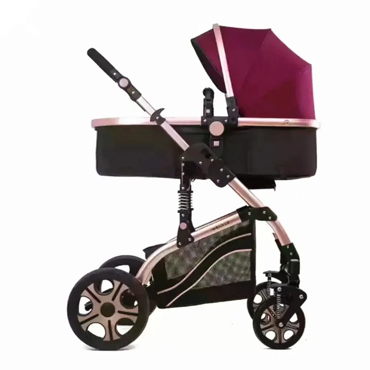

Amazon Blast Four Seasons Baby Trolley/Two-Way Shock-Absorbing Baby Trolley/Foldable Lying Stroller