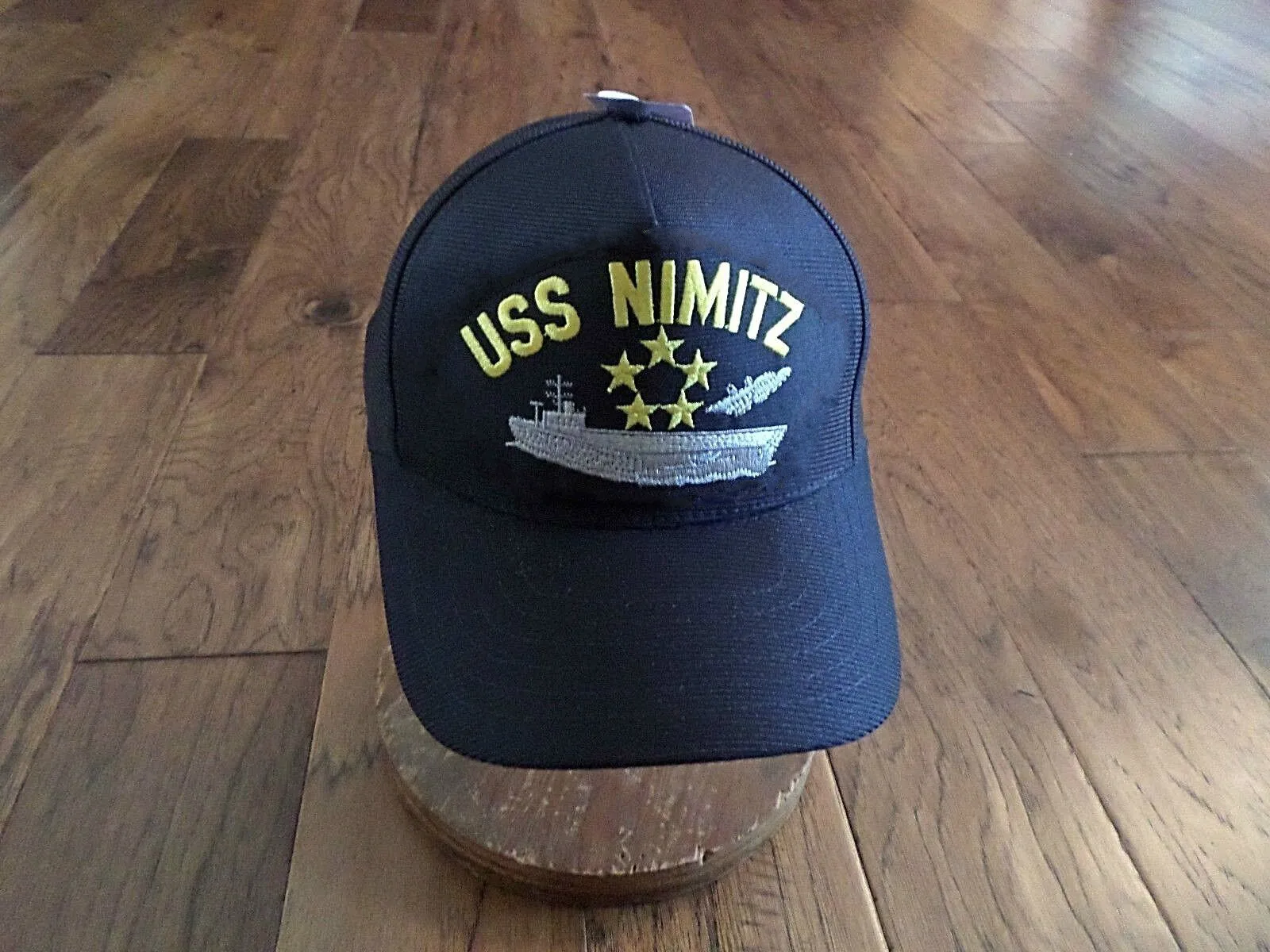 

Printed USS NIMITZ U.S-NAVY SHIP HAT U.S MILITARY OFFICIAL BASEBALL CAP