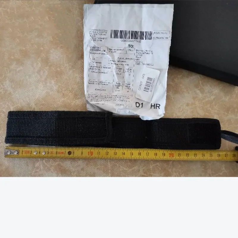 Тактический Мягкий нейлоновый чехол для фонарика с ремнем легкий портативный