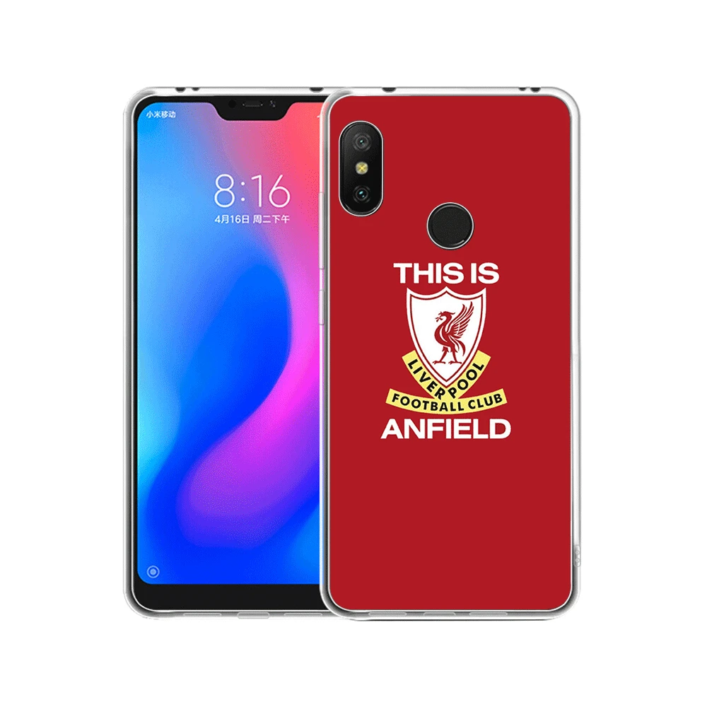 EST 1982 мобильный чехол для телефона для Xiaomi Redmi Note 4 4X5 5A 6 7 8 Pro Чехол Liverpool FC защитный корпус милый