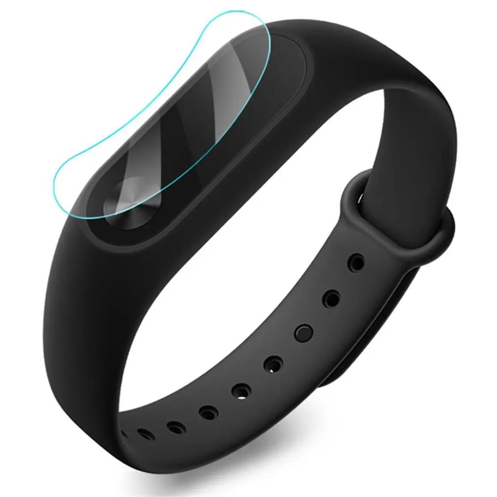2pcs/set Explosion Proof HD transparen Protective Film For  Miband 2 Smartwatch Screen Anti-scratch Anti-explosion Film
