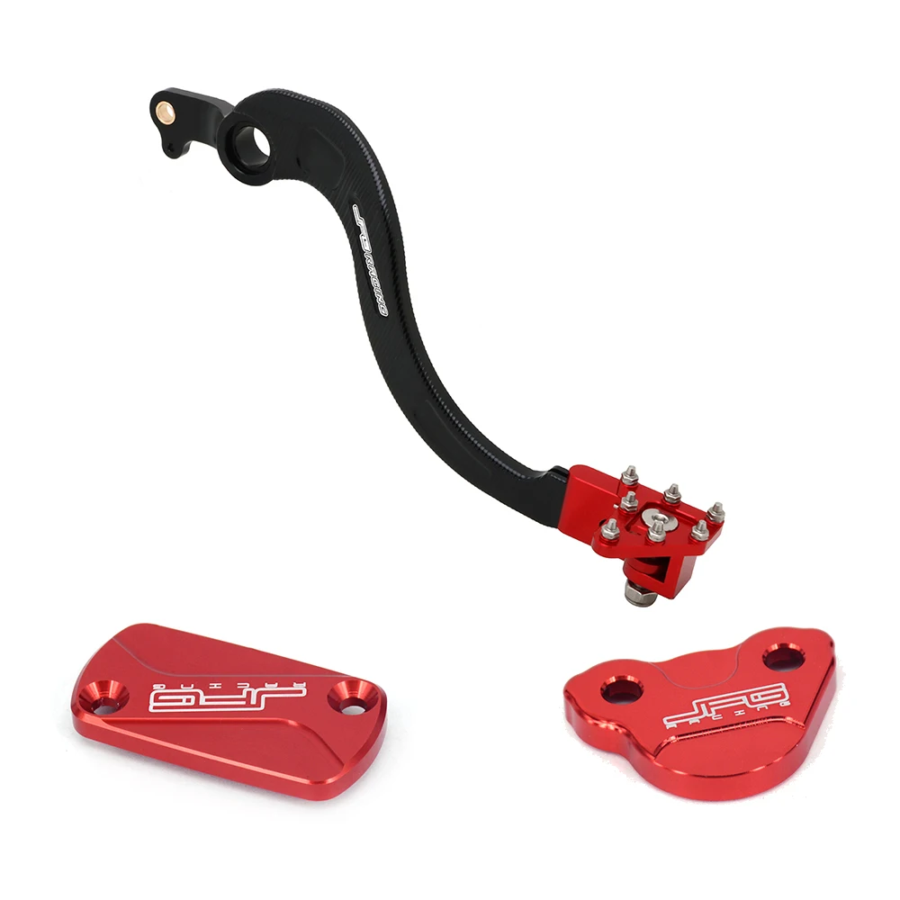 

Рычаг тормозной педали CNC, Крышка Резервуара тормоза для HONDA CRF250R 2004-2020 CRF450R 2005-2020 CRF 250R 450R