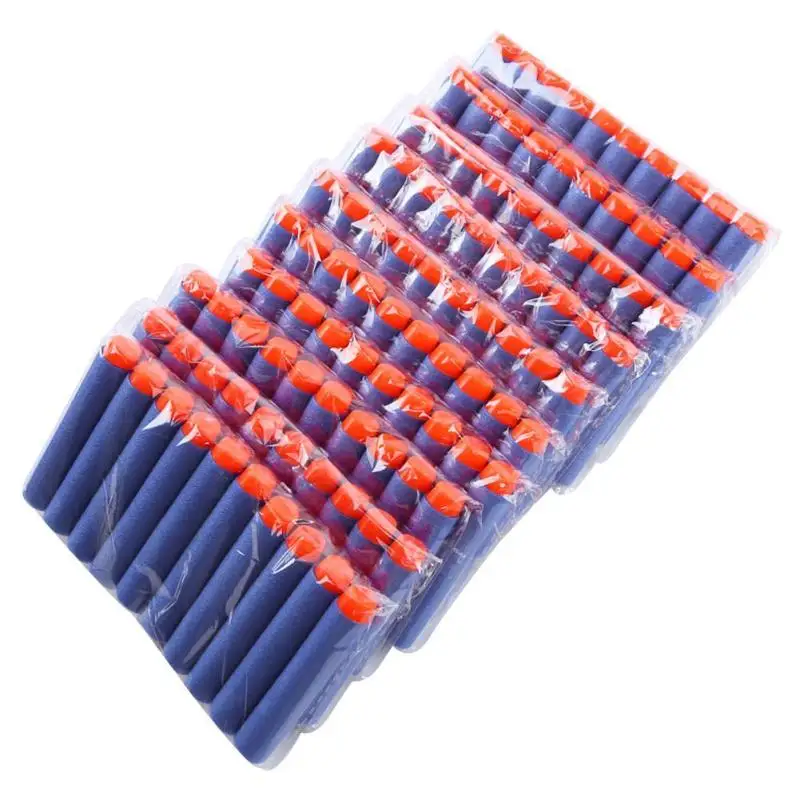 

400 pieces of soft hollow hole head 7.2 cm supplementary ammunition gun for bullets, toy gun accessories for dart series