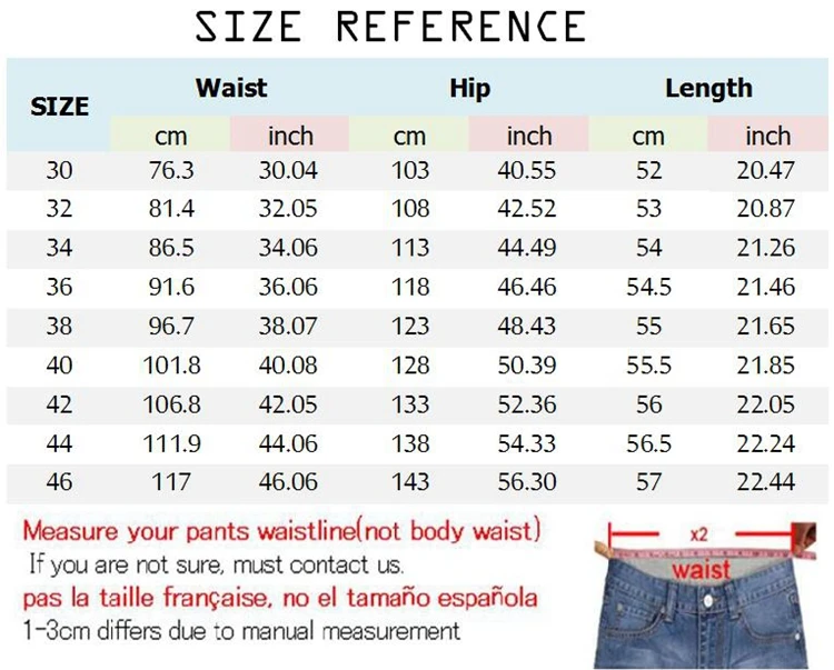 GXXH мужские Джинсовые шорты плюс Размеры 28 48 Big and Tall Mens рваные джинсы стрейч Ретро