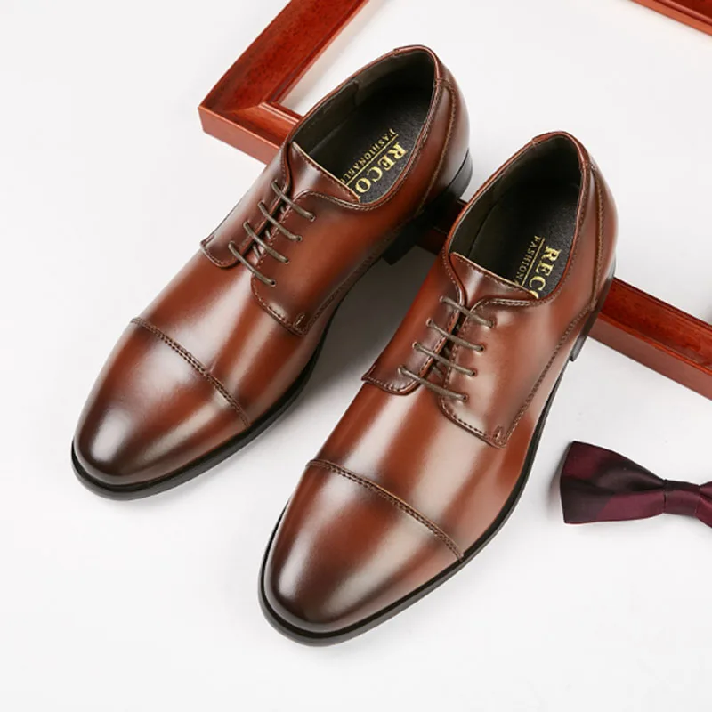 

Men's business shoes formal dress men's shoes gentleman's shoes microfiber leather men's shoes wedding shoes men's work shoes