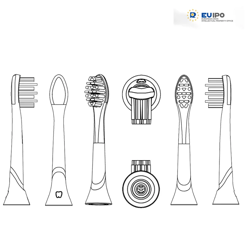20 шт./лот подходит для Philips Sonicare InterCare Hx9002/26 HX9003 HX9004 электрическая зубная щетка сменные головки зубной щетки