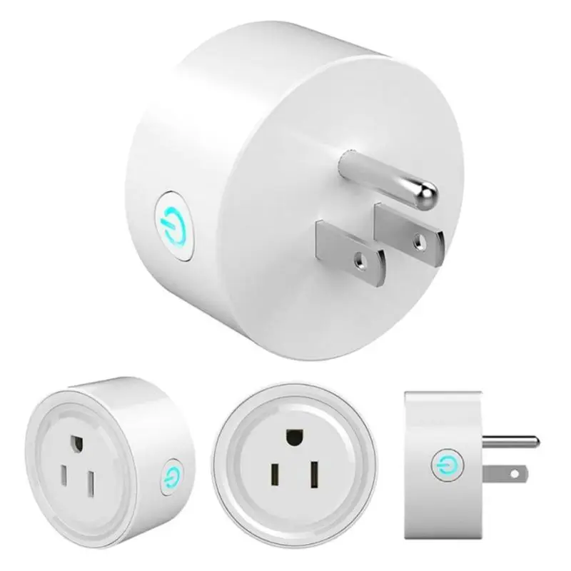 

OOTDTY Smart US Plug WiFi Socket Outlet APP Remote Control Switch For Alexa Google Home High Quality 63HF