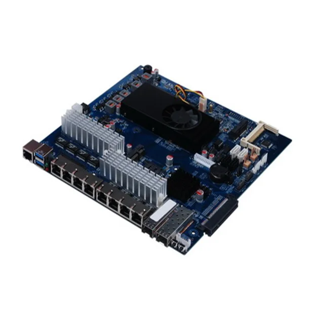 

Intel Celeron C1037U ITX motherboard with 8 LAN for firewall ITX-EM10L8SFP