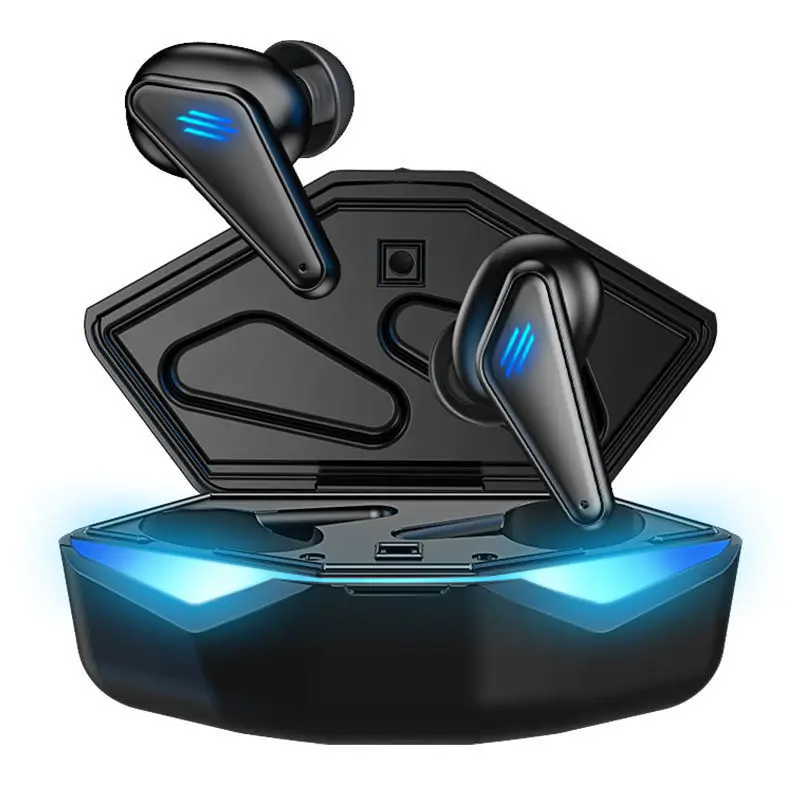 

TWS Bluetooth 5.0 Headset with Microphone Gaming Headset Single Binaural Mobile Game Low Latency Wireless Headset Long Standby