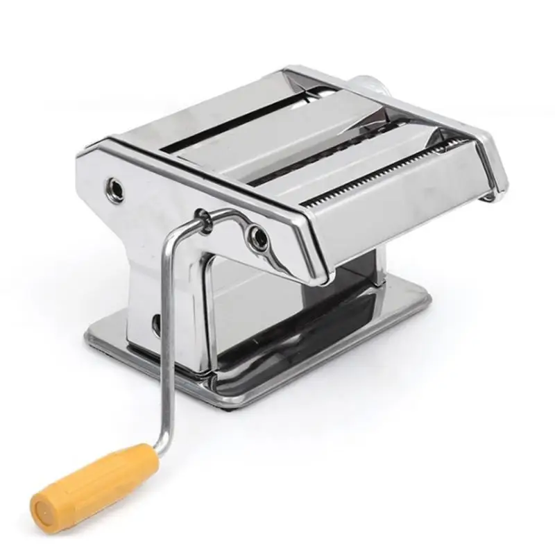 

Small Household Pasta Machine Manual Noodle Machine Two Knives Noodle Maker Multi-Kinetic Stainless Steel Kitchen Tools HWC