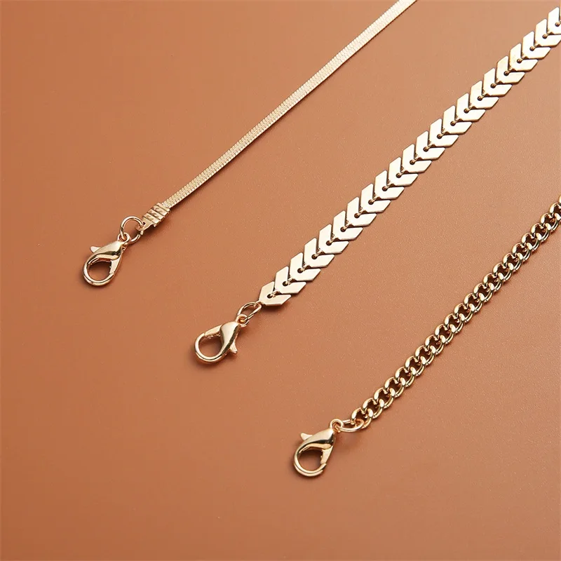 3 шт./компл. женские браслеты на ногу модные геометрические со стрелками и змеиной