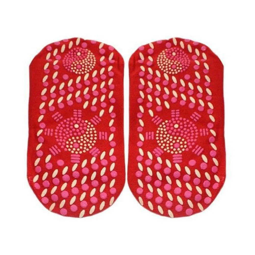 

Heated Socks Tourmaline Self-Heating Socks Magnetic Therapy Comfortable Winter Warm Health Care Washable Sock for Men&Women's