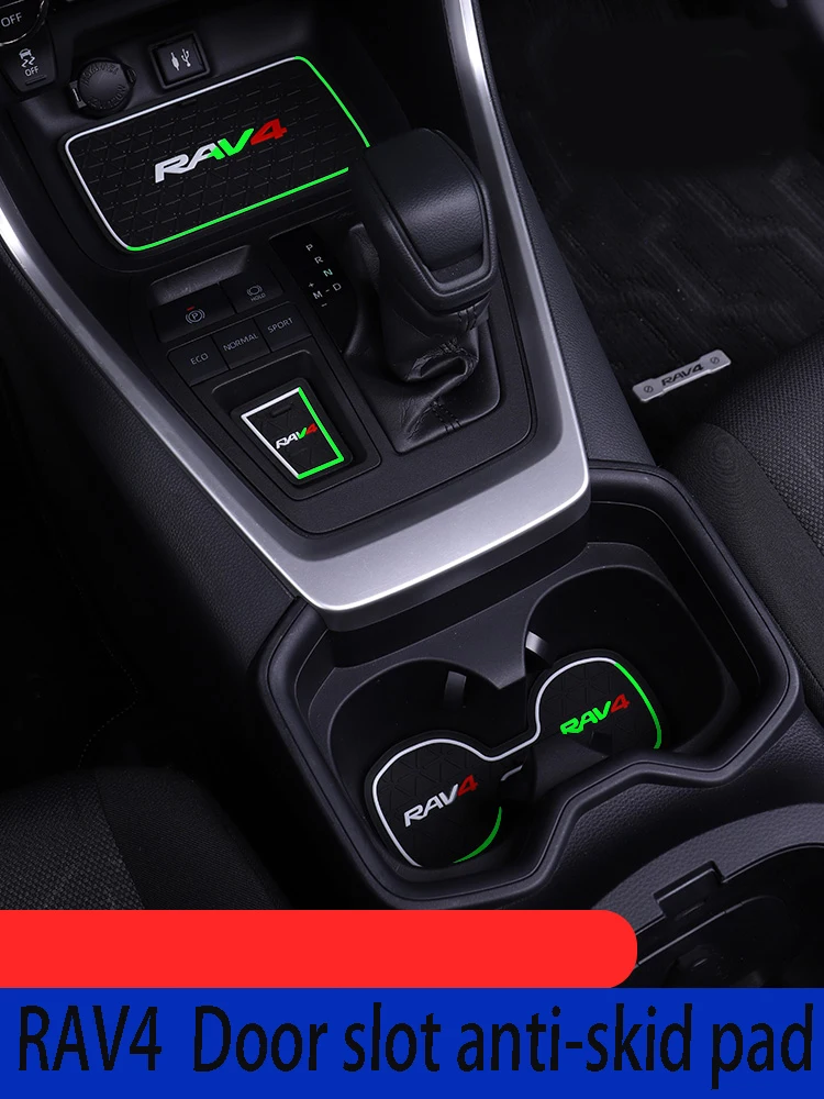 

2020 for Toyota RAV4 Door Slot Pad Anti-skid Pad Protective Pad